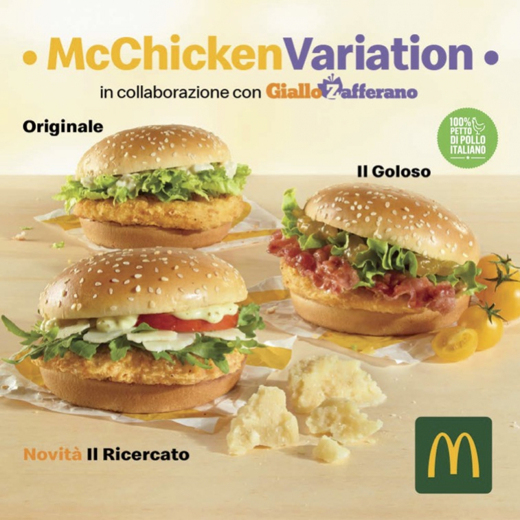 Goloso e Ricercato, da McDonald's tornano i McChicken® Variation!
